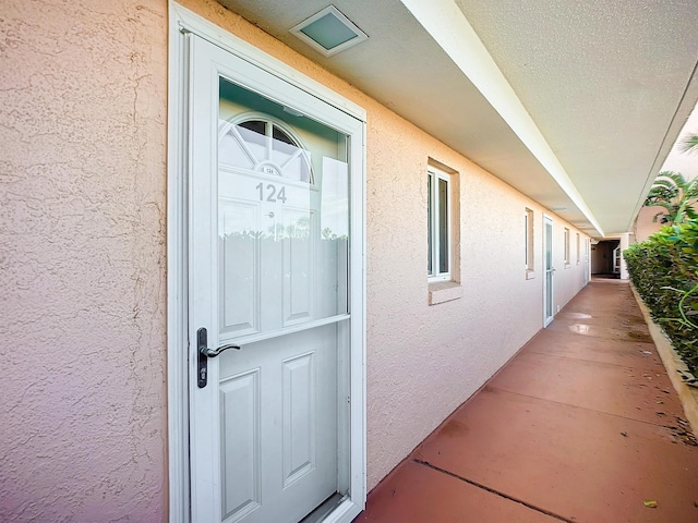 view of property entrance