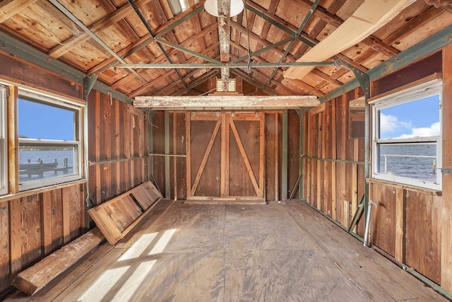 6433 Jack Wright Island Rd, Saint Augustine, FL 32092 - misc room featuring vaulted ceiling