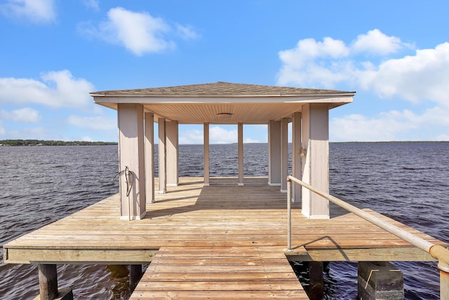 6433 Jack Wright Island Rd, Saint Augustine, FL 32092 - dock featuring a water view