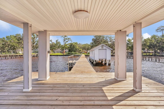 6433 Jack Wright Island Rd, Saint Augustine, FL 32092 - dock featuring a water view