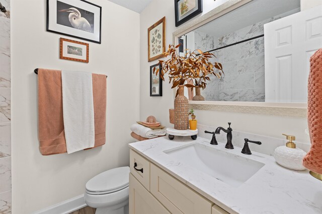 6600 Nassau St, Saint Augustine, FL 32080 - full bath with vanity, toilet, and a shower