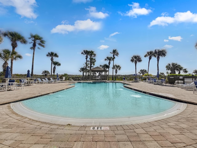 850 A1A Beach Blvd Unit 92, Saint Augustine, FL 32080 - community pool featuring a patio