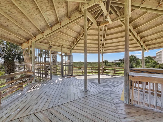 850 A1A Beach Blvd Unit 92, Saint Augustine, FL 32080 - view of wooden terrace