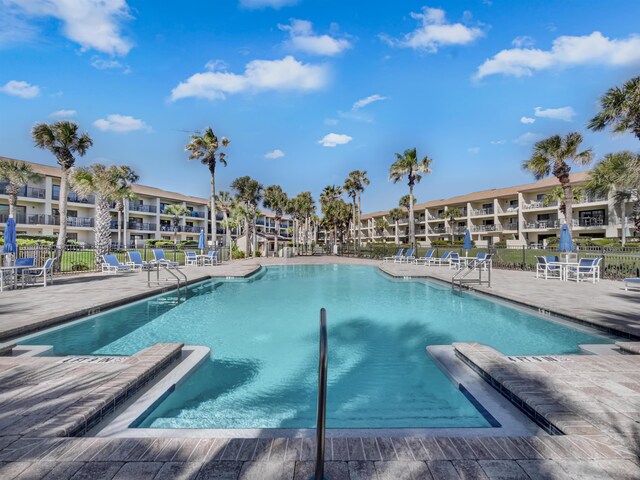 850 A1A Beach Blvd Unit 92, Saint Augustine, FL 32080 - community pool with a patio area