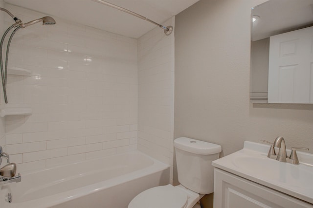 7175 A1A S A105, Saint Augustine, FL 32080 - full bathroom featuring toilet, vanity, and tub / shower combination