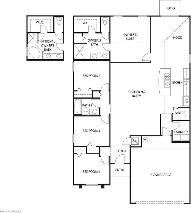 362 S Hamilton Springs Rd, Saint Augustine, FL 32084 - floor plan / room layout