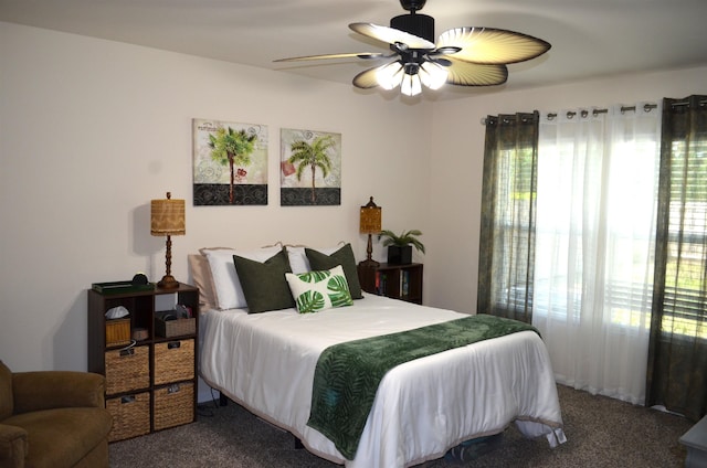 35 Putter Dr, Palm Coast, FL 32164 - carpeted bedroom with ceiling fan