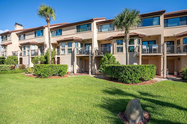 view of property featuring a residential view