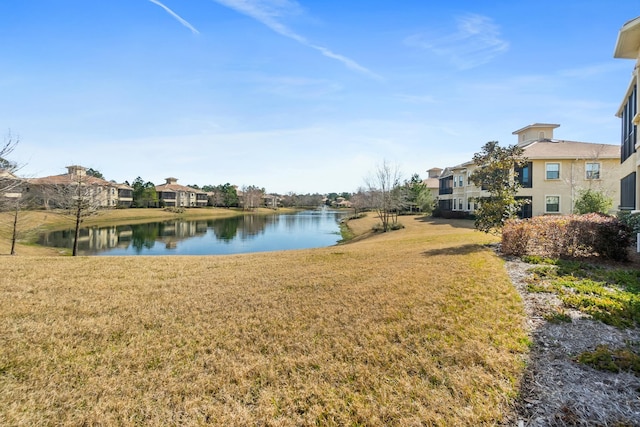 property view of water