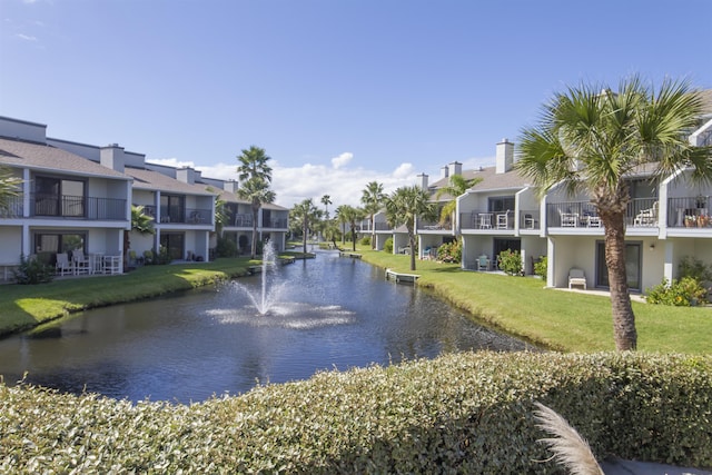 890 A1A Beach Blvd Unit 74, Saint Augustine Beach, FL 32080 - water view featuring nearby suburban area