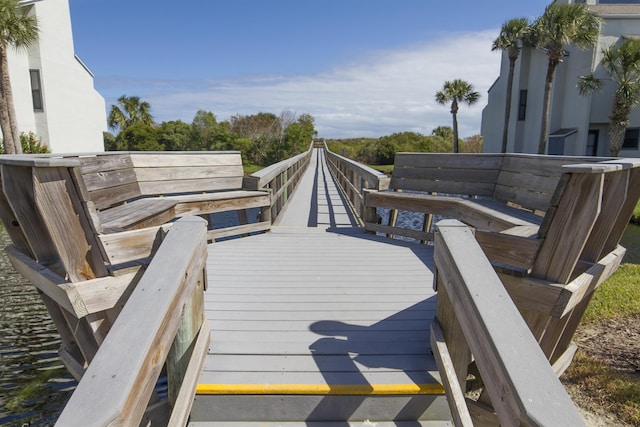 890 A1A Beach Blvd Unit 74, Saint Augustine Beach, FL 32080 - view of wooden deck