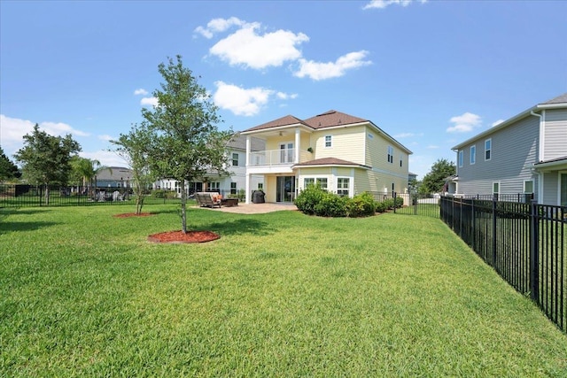 295 Ferndale Way, Saint Augustine, FL 32092 - rear view of property with a balcony and a patio