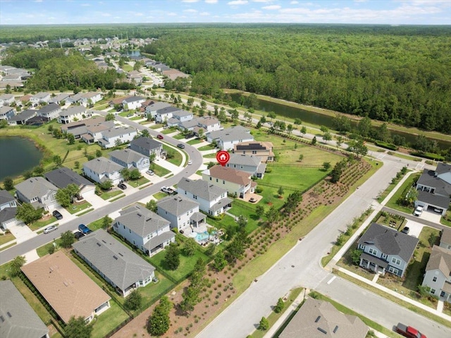 295 Ferndale Way, Saint Augustine, FL 32092 - aerial view of property's location featuring a forest, a nearby body of water, and nearby suburban area