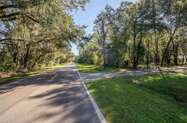 view of road