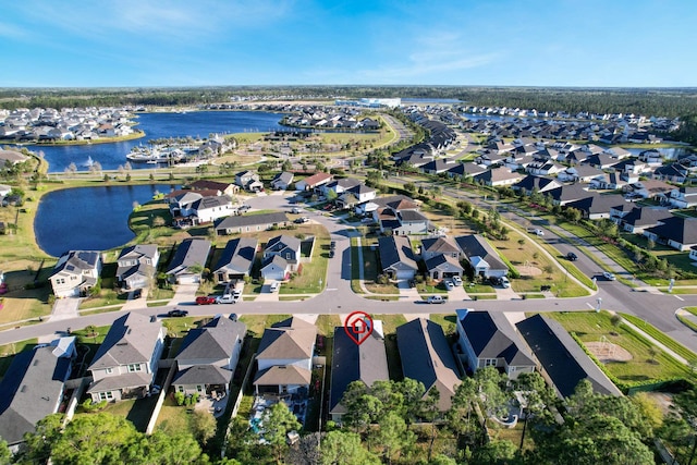 55 Concave Ln, Saint Augustine, FL 32095 - aerial overview of property's location featuring nearby suburban area and a large body of water