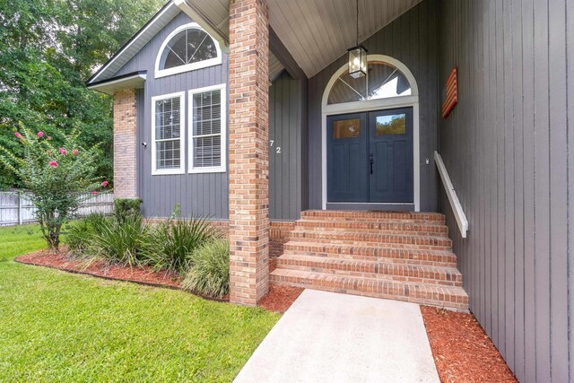 view of entrance to property