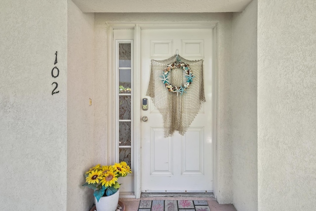 view of property entrance