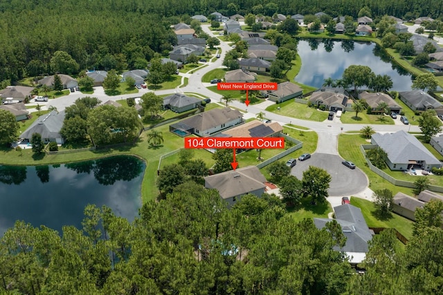 104 Claremont Ct, Elkton, FL 32033 - view of property location featuring nearby suburban area and a large body of water