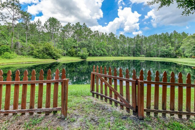 104 Claremont Ct, Elkton, FL 32033 - view of yard featuring a water view and a view of trees