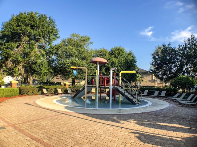 view of communal playground