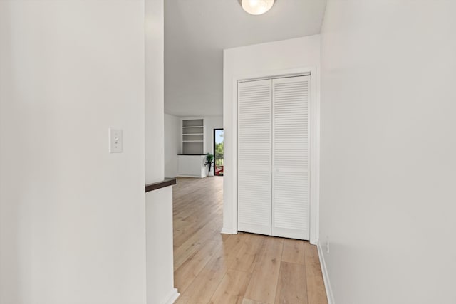 600 Domenico Cir Unit G9, Saint Augustine, FL 32086 - hall with light wood-style flooring and baseboards