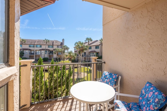 8200 S A1A Unit 15, Saint Augustine, FL 32080 - balcony featuring a residential view