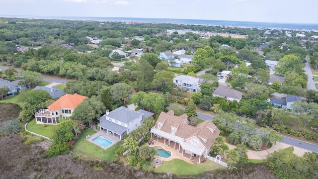 821 Kalli Creek Ln, Saint Augustine, FL 32080 - aerial view of residential area with a pool area