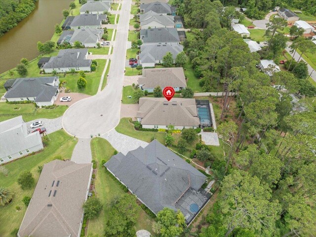 587 Pescado Dr, Saint Augustine, FL 32095 - aerial overview of property's location with nearby suburban area