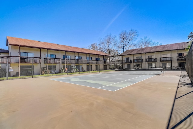 view of sport court featuring basketball court