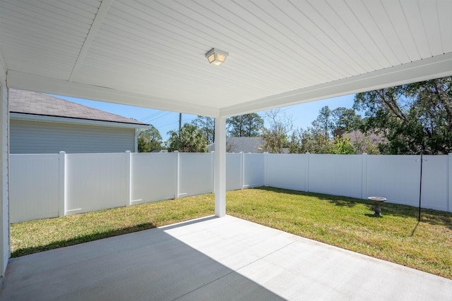 638 Honeycomb Trl, Saint Augustine, FL 32095 - view of patio featuring a fenced backyard