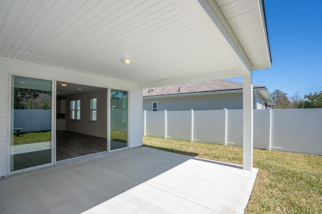 638 Honeycomb Trl, Saint Augustine, FL 32095 - view of patio / terrace with fence