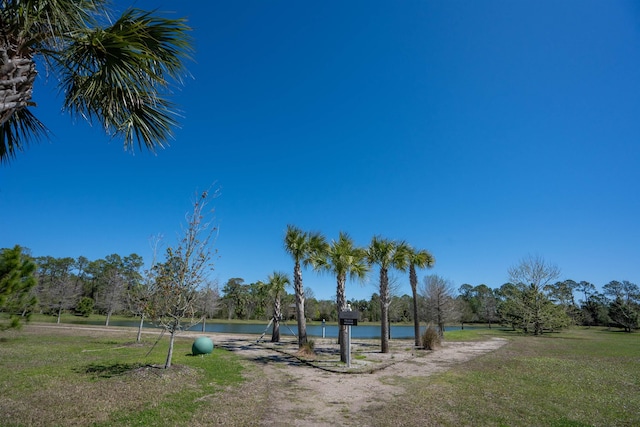 638 Honeycomb Trl, Saint Augustine, FL 32095 - view of home's community with a lawn and a water view