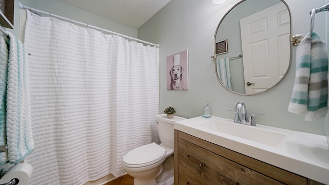 2020 Spring Meadows Ct, Saint Augustine, FL 32092 - full bath featuring toilet, vanity, and a shower with curtain