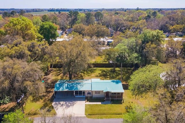 bird's eye view