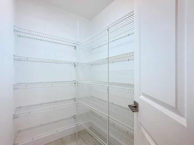 view of pantry