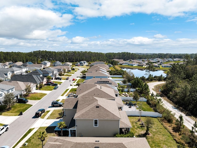 811 Sandstone Dr, Saint Augustine, FL 32086 - birds eye view of property with a residential view and a water view