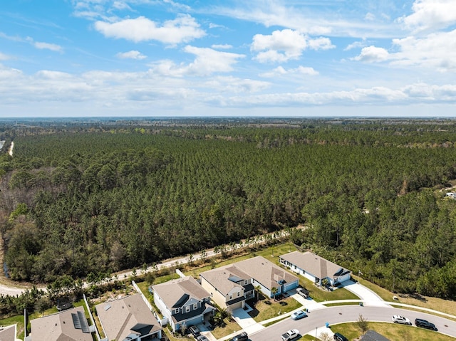 811 Sandstone Dr, Saint Augustine, FL 32086 - drone / aerial view featuring a residential view and a wooded view