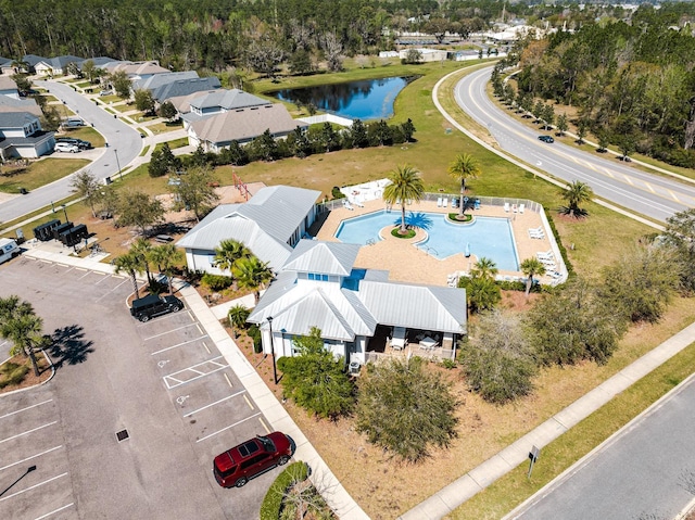 811 Sandstone Dr, Saint Augustine, FL 32086 - drone / aerial view featuring a water view
