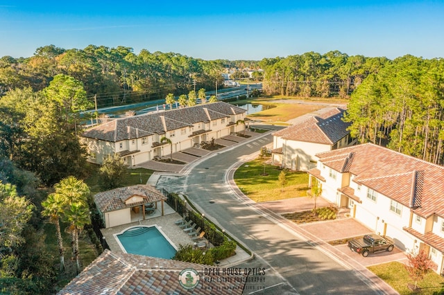 121 Grand Ravine Dr, Saint Augustine, FL 32086 - bird's eye view of a nearby body of water and a pool