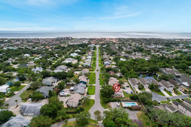 129 Rio Del Mar St Unit C, Saint Augustine, FL 32080 - aerial overview of property's location featuring nearby suburban area and a large body of water
