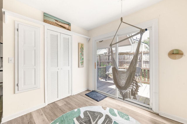 18 Ocean Ave, Saint Augustine, FL 32084 - entryway featuring wood finished floors and plenty of natural light
