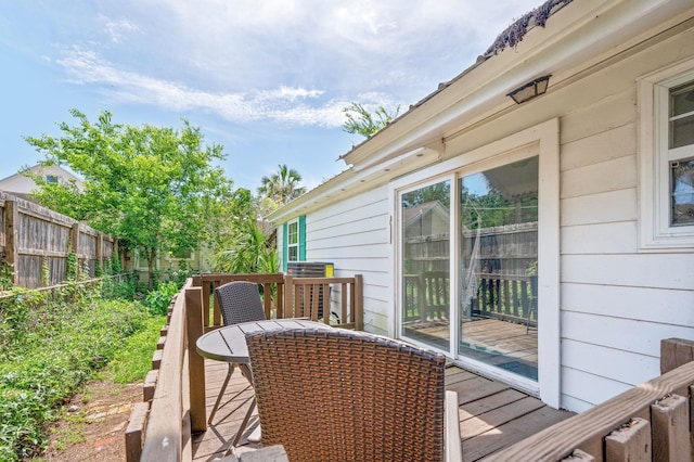 18 Ocean Ave, Saint Augustine, FL 32084 - view of wooden deck