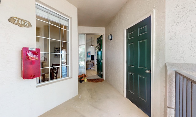 705 Augusta Cir, Saint Augustine, FL 32086 - property entrance with stucco siding