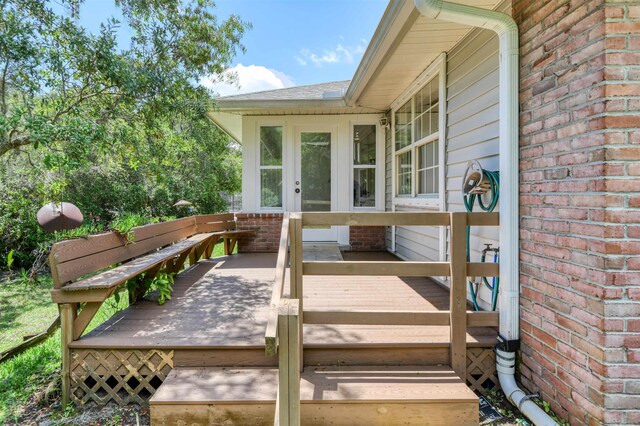 1536 San Rafael Way, Saint Augustine, FL 32080 - view of wooden terrace