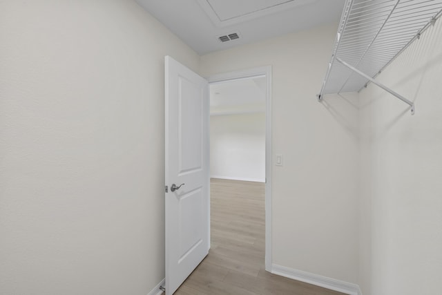30 Palm Ln, Palm Coast, FL 32164 - walk in closet featuring light wood-type flooring