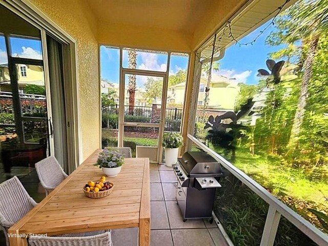 130 Bayberry Cir Unit 1501, Saint Augustine, FL 32086 - sunroom / solarium with outdoor dining area and plenty of natural light