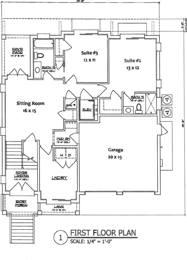 207 12th St, Saint Augustine, FL 32080 - view of room layout