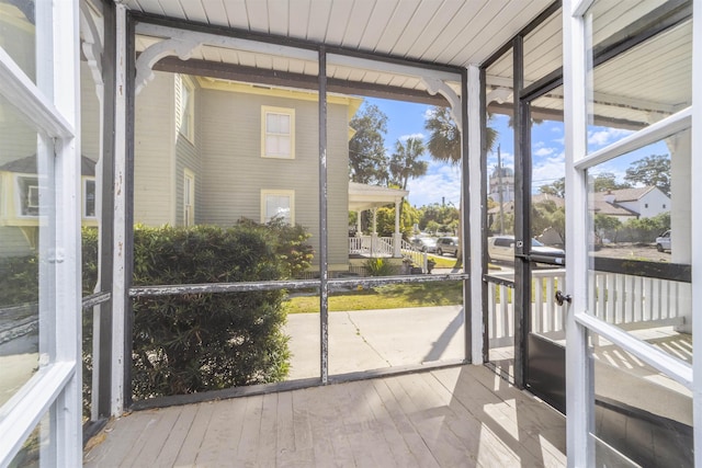 44 Carrera St, Saint Augustine, FL 32084 - view of unfurnished sunroom