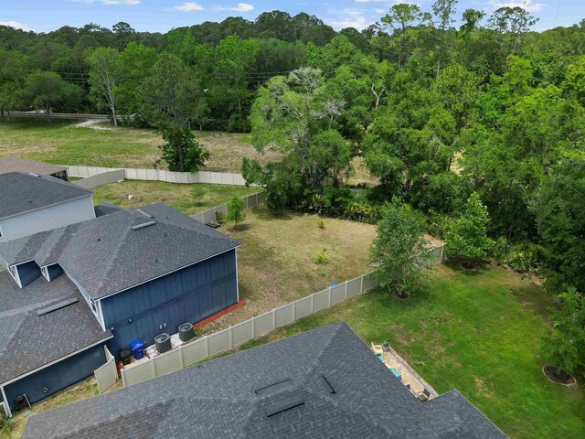 121 Sawmill Forest Ct, Saint Augustine, FL 32086 - drone / aerial view featuring a wooded view