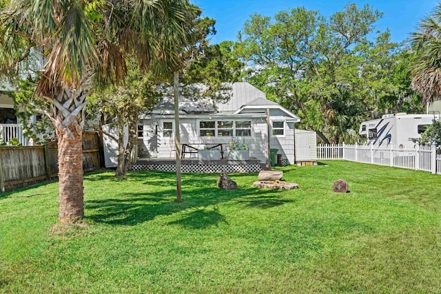 29 Oak St, Saint Augustine, FL 32084 - rear view of house featuring a wooden deck